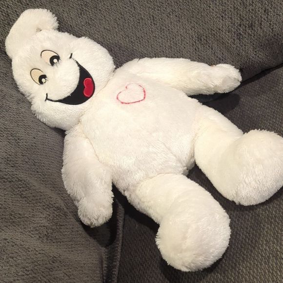 Build-A-Bear Accessories - Build a Bear 20" White Boorrific Ghost Boo Plush Glow in the Dark